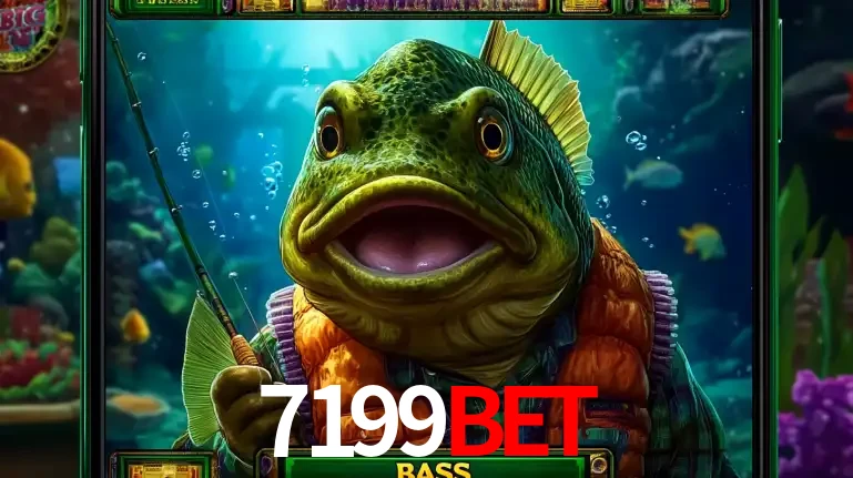 Personagem de peixe pescador do popular jogo de slot com tema de pescaria, uma das emocionantes opções de caça-níqueis para jogar e ganhar no cassino 7199BET.
